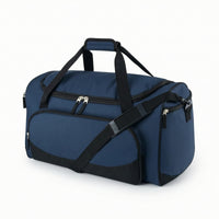 Travel Duffel Bag Multi-Compartment Duffel Bag with Shoulder Strap Multiple Pockets Adjustable for Travelers, Weekend Trips, Gym