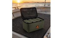 And Reel Bag Heavy Duty Fishing Tackle Case Fishing Tackle Organizer Zippered Outdoor Gear Waterproof for Travel