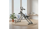 Kneeling Climbing Machine Steel Frame Waist Exerciser Floor Standing