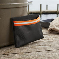 Reflective Strip Boat Storage Organizer Hook-and-Loop Boat Mesh Organizer Rectangular