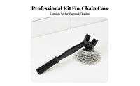 4 Pieces Bike Chain Cleaner Tool Set Multi-Purpose Brushes