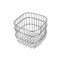 Wire Basket Organizer Space Saving Durable Metal for Bathroom
