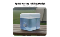 Foldable Water Bag with Spigot Large Capacity Foldable Water Carrier Food Grade Material Leakproof for Hikers, Hiking, Travel