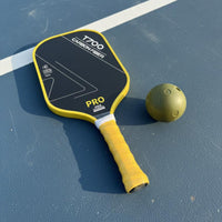 Professional Matte Carbon Pickleball Racket Long-Lasting 16mm Pickleball Paddle Lightweight Sports Gear Rotation Control for Competition, Training
