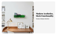Concealed Book shelf Minimalist Design Wall Shelf Floating Effect for Homeowners