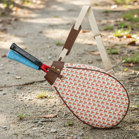 Badminton Racket Bag Large Capacity Tennis Racket Bag Crossbody Gear Tote