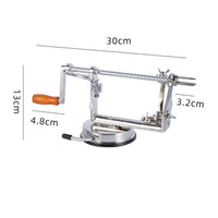 3 in 1 Apple Fruit Preparer Cutter Corer Multifunction Manual Crank Apple Fruit Preparer Adjustable