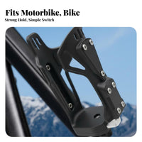Wide Compatibility Motorcycle Cup Holder Secure Grip Motorcycle Drink Holder Anti-Slip Design for Cyclists, Commuters, Commuting, Road Trips