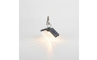 Fan-Shaped Solar Hanging Light Rechargeable Solar Lantern with Clip Energy-Saving Outdoor Fence Light Wireless for Balcony