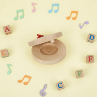 2 Pieces Wooden Castanet Auditory Skills Wooden Clapper Early Education Hand Clapper
