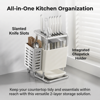 knife block and utensil holder