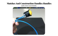 Loader Handle Button Exact Fit Handle Button Replacement Easy Installation Heavy Machinery Part for Mechanics