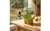 Raised Cat Bowl Wide Tilted Cat Bowl Stable Dish for Young Dogs