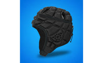 Goalkeeper Helmet Lightweight Futbol Goalie Head Protector Padded Futbol Headgear Breathable Sports Safety Gear