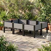 Plant Pots Outdoor Planter Box with Legs, Flower Box for Vegetable Growing, Floor Standing Home Gardening Balcony Garden Decor