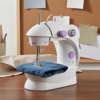 Compact Mini Electric Sewing Machine Lightweight Mini Sewing Machine Easy to Use Craft Tool Beginner Friendly