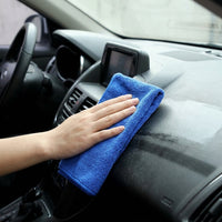 70cm X 30cm Microfibre Cloth and Large Car Drying Towel, 21-Ply Yarn-Dyed Cleaning Cloths, Strong Water Absorption for Car Wash and Drying