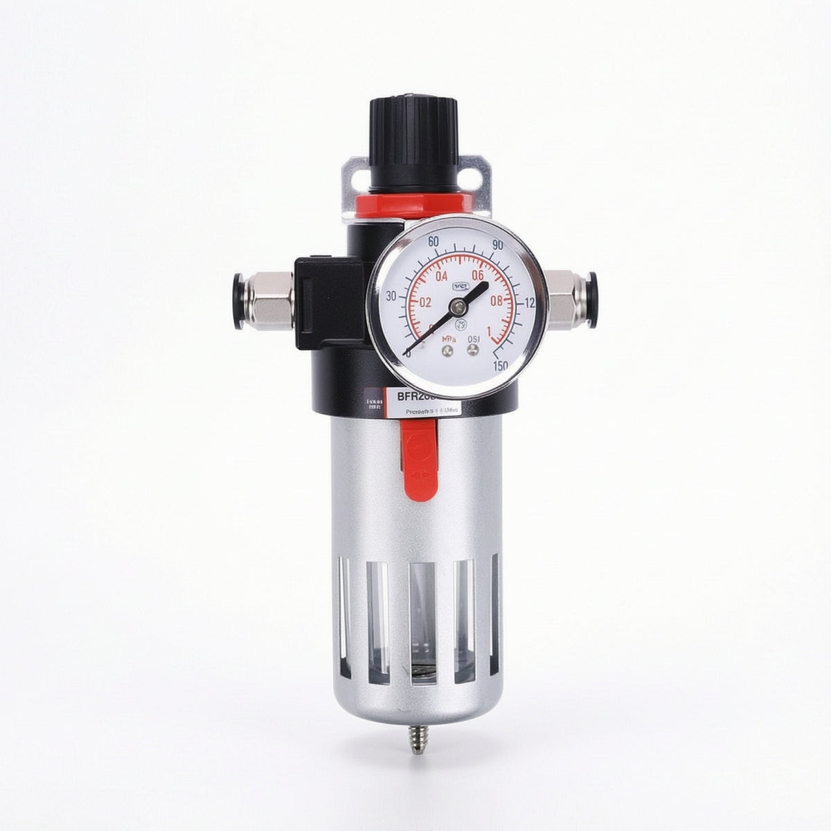 Air Filter Regulator with Gauge Accurate Compressed Air Filter Regulator Inline
