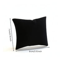 Versatile Watch Display Pillow Soft Bracelet Holder Pillow Compact Jewelry Display Holder Scratch-Resistant for Countertop Presentation