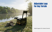 Fishing Box 2025 Lightweight Wheeled Multi-Functional Thickened Adjustable Outdoor Fishing Equipment