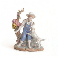 Tabletop Figurine with Base Glossy Ornament Minimalist for Minimalists
