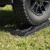 2 Pieces Wheel Ramps with Carrying Bag Leveling Car Ramp Heavy Duty Tire Lift for Camping