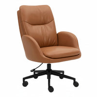 Modern design Highrear Managerial Chair 360-Degree rotate Office Furniture Thickly Padded pad Workplace Seating Ergonomic Design for Managerials, Remote Workers, Students, Workstation, Study Room