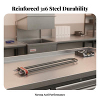 Dishwasher Heating Component Long-Lasting Electric Heating Tube 316 Stainless
