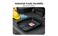 Excavator Cab Floor Tray Water Resistant Plastic Boot Mat Easy to Clean