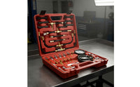 Petrol Pressure Test Kit Molded Storage Case Petrol Pressure Tester Metal Adapters