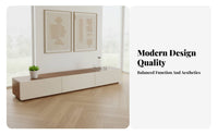 Retractable Media Stand with Coffee Table Extendable Design for Home, Homeowners