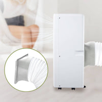 Portable Air Conditioner Exhaust Hose Coupler Airtight Replacement Adapter Universal