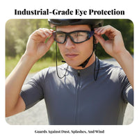 Wind Resistant Cycling Glasses Particles Resistant Anti-Fog Protect Ing Vision Wear Water-Resistant Goggles Curved Design