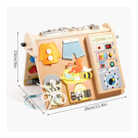 Colorful Children's Plaything Plaything Foldable Busy Board Interactive for Children