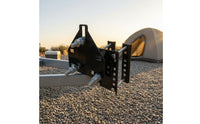 Trailer Spare Tire Carrier Powder Coated Trailer Spare Tire Mount Adjustable for Utility Trailers
