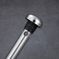 Home Bar Stainless Steel Beer Chiller for Gifts Men, Food Grade 304 Stainless Steel Reusable Ice, Mirror Finish Bar Accessory, Single Stick Pack