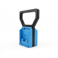 Battery Storage Rack with Handle Handheld Organizer Rigid for DIYers, Mechanics