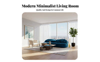 Tufted 3-Seater Sofa Italian Minimalist design Upholstered 3-Seater billowingLike Design Couch for Homeowners, Families, Living Room, Office, Bedroom