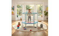 Stability Pads Children's Indoor Trampoline Easy Assembly Kids Trampoline Astm Certified