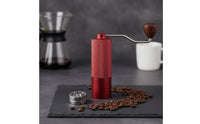 Manual Coffee Stainless Metal Hand Crank Coffee Smooth-Turning for Journeyers, Travel, Camping