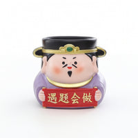 Figurine Pen Holder Compact Desk Pencil Cup Cute for Office, Students