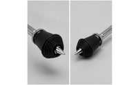 Drum Support Legs Chrome Drum Stand Legs L-Shaped Hardware for Drummers, Percussionists, Stage, Rehearsal Room