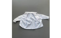 Pointed Collar 1/6 Scale Doll Shirt Long Sleeves Collared Button-up Doll Shirt Chest Pocket Toy Clothing Woven Textile