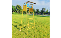 Volleyball Referee Chair Metal Frame Referee Ladder Chair Panels Sports Gear