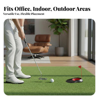 Putting Target Long-Lasting Plastic Portable Putting Hole Adjustable Practice Putting Stick Target Ability Development