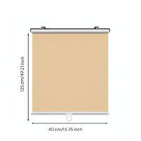 Car Window Sun Shade Protection Car Window Shade with Suction Cups Roller Sunshade Pull-down Retractable for Drivers
