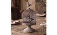Decorative Birdcage Candle Holder Distressed Birdcage Candle Holder Rustic Bird Cage Lantern for Wedding, Mantel