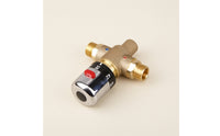 Thermostatic Temperature Actuator with Adjustment Cap Adjustable Thermostatic Control Temperature Actuator Threaded for Plumbing Setups