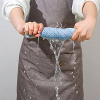 Oil Resistant Microfibre Dish Cloths, 30x30 cm Microfibre Towel, Weave for Dishes Cookware Glass Surfaces and Countertops