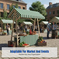 Market Stall Cover, Display Stand Cloth, Promotional Tablecloth, Foldable, Random Color, Surface Decoration